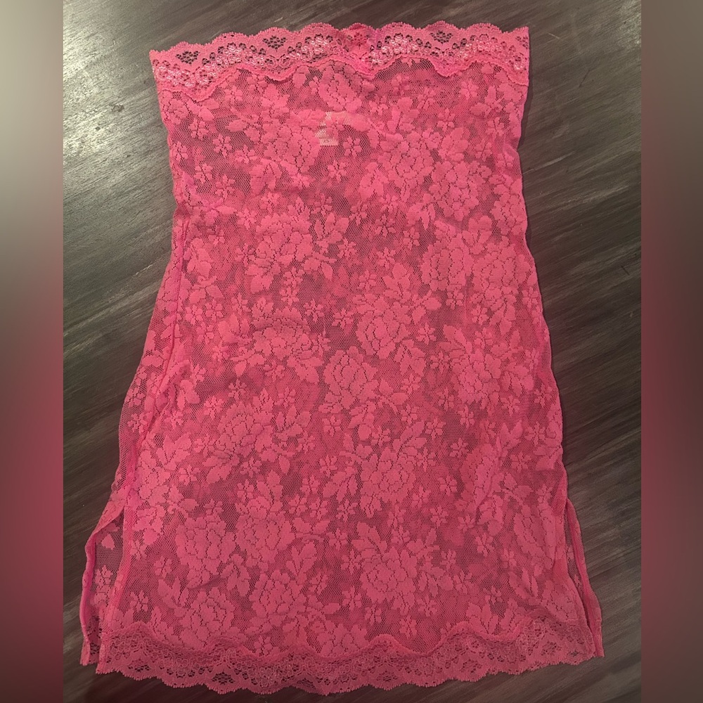 Victoria’s Secret Pink Lace Night Dress Size XS